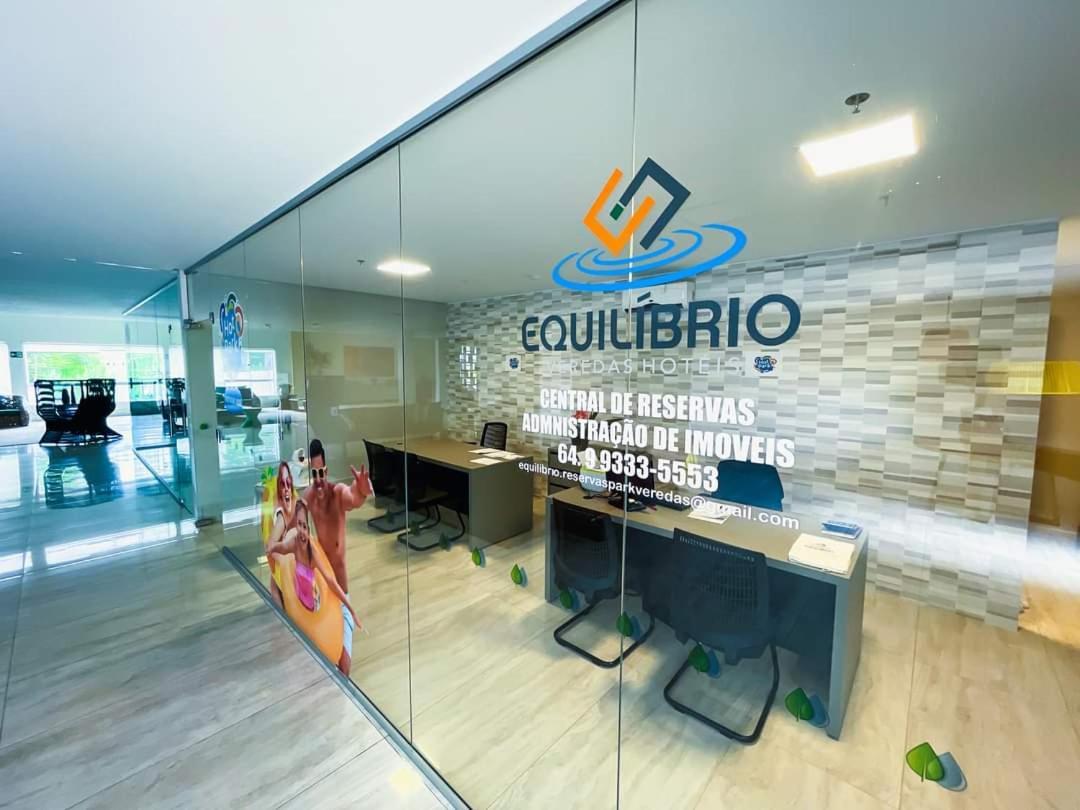 Equilibrio Park Veredas Flat- Rio Quente Goias Bagian luar foto